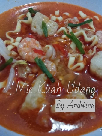 Langkah Gampang Menyiapkan Resep Mie Kuah Udang #PR_RecookMasakanBerkuah yang  Bikin Ketagihan Anti Ribet, Lezat