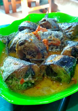 Foto resep Ikan tongkol kuah santan pedas