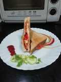Schezwan Cheese Sandwich