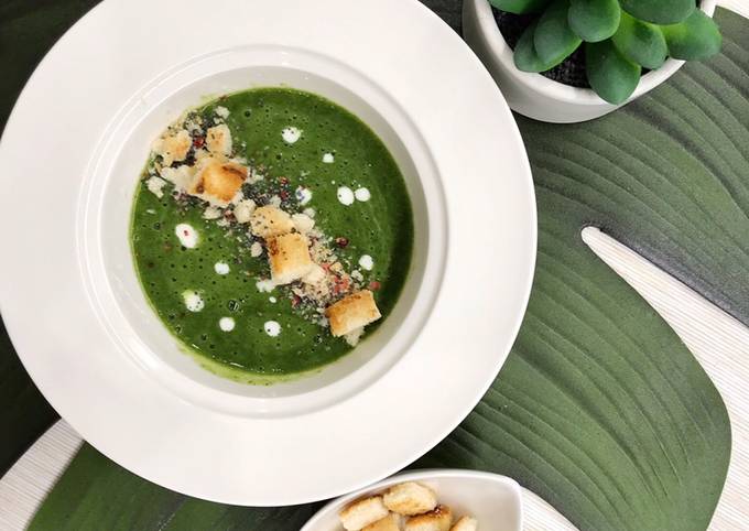 Modo semplice a Fai Fatto in casa super veloce Vellutata di lattughino