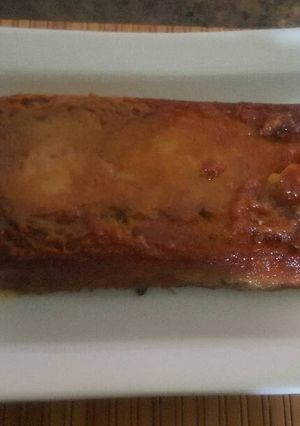 Una foto de Budín de mantecadas