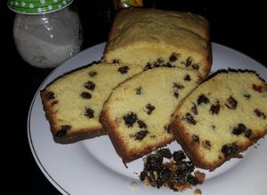 Foto resep Raisin With Dried Cranberry Pound Cake