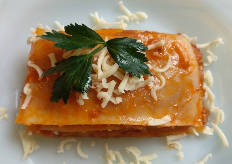 Resep: EnakLasagna Bolognese