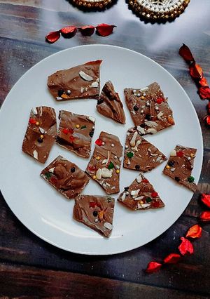 A picture of Chocolate barks.