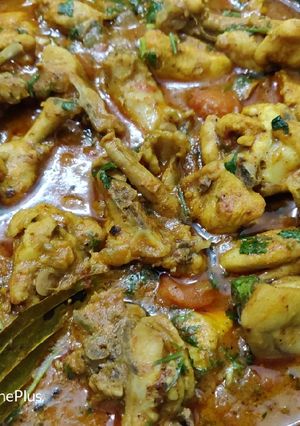 A picture of Chicken Lajawab.
