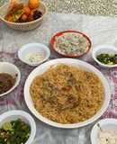 رز بخاري بالدجاج بطريقتي الخاصه