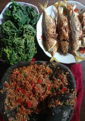 Foto resep Kembung goreng sambel terasi
