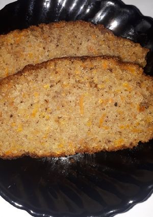 A picture of Carrot Sponge Cake # 5 or less ingredient contest#.
