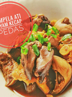 Foto resep Ampela Ati Ayam Kecap Pedas dengan Cabe Bubuk