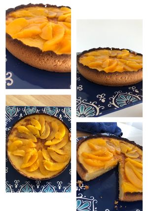 Una foto de Tarta de durazno (facilísima!)