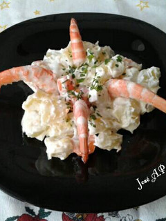 Una foto de Ensaladilla de langostinos