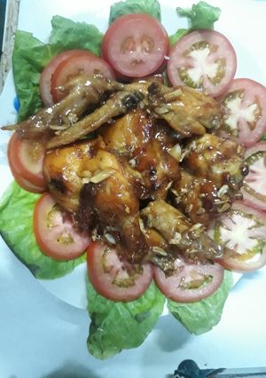 Hình của món Cánh gà chiên nước mắm.