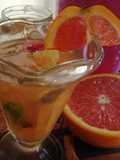 Orangeade cannelle miel eau de fleur d'oranger