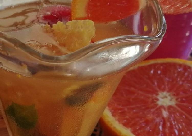 Recipe: Delicious Orangeade cannelle miel eau de fleur d'oranger