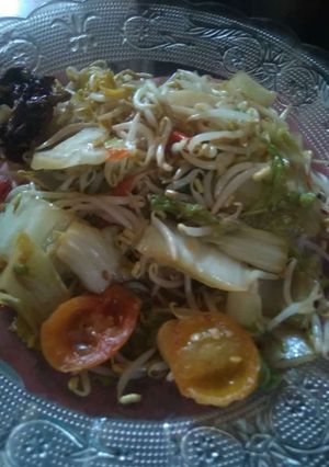 Foto resep Oseng Sawi Putih dan Kecambah