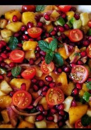 A picture of Mango Salad.