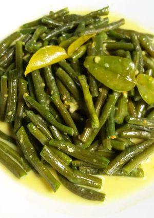 Foto resep Tumis Kacang Panjang Bumbu Kuning