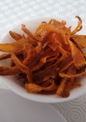Foto di Chips di carote alla paprika