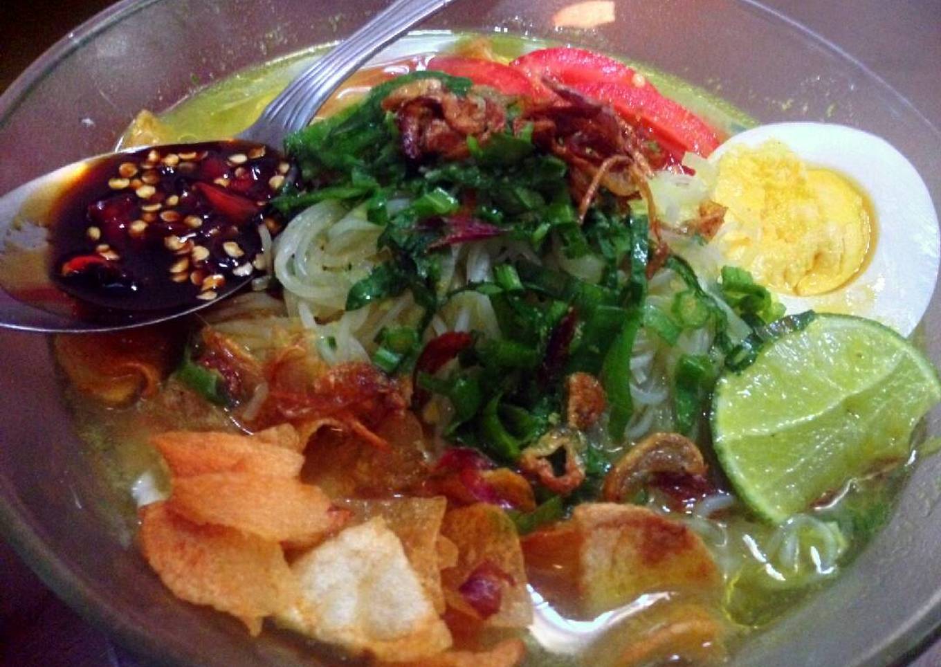 Soto ayam spesial