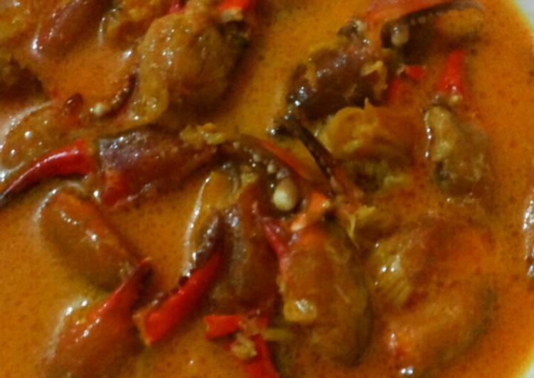 Capit kepiting kuah kare