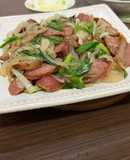 Savory Pork/Chinese Sausage/Green Garlic