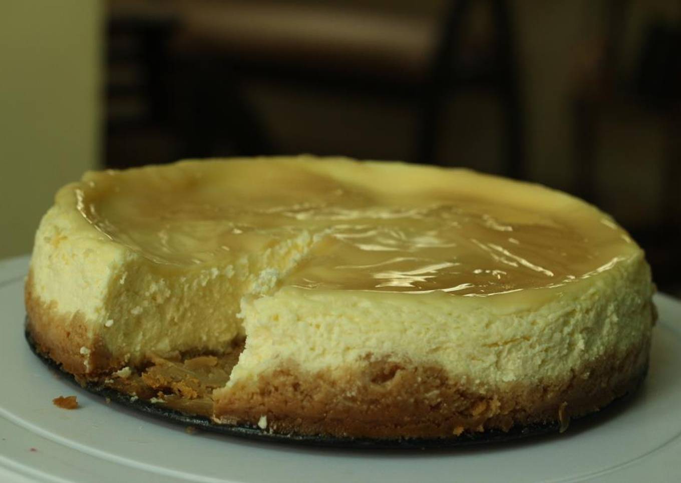 Lemon Cheesecake in a pressure cooker