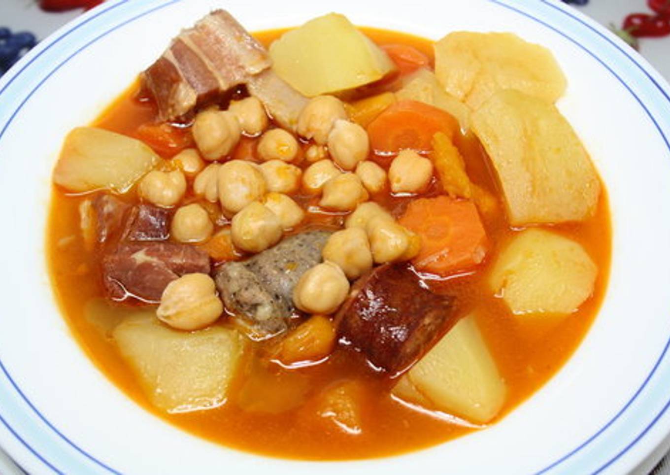 Puchero de garbanzos