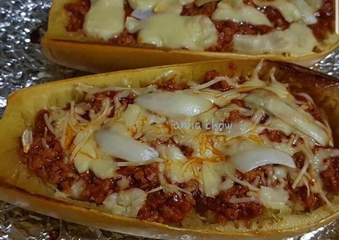 Resep: Spaghetty squash saus bolognese Ekonomis Untuk Jualan