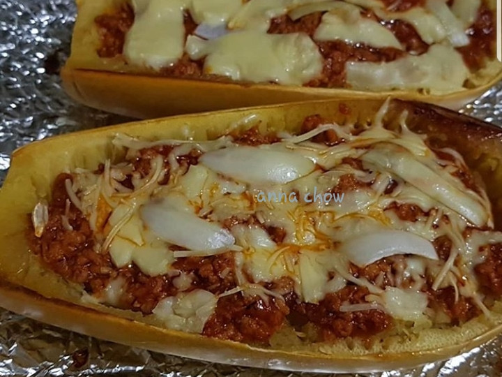 Resep: Spaghetty squash saus bolognese Ekonomis Untuk Jualan