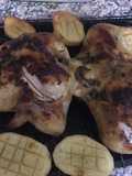 Pollo a las finas hierbas al horno