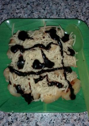 Foto resep Pisang bakar keju coklat