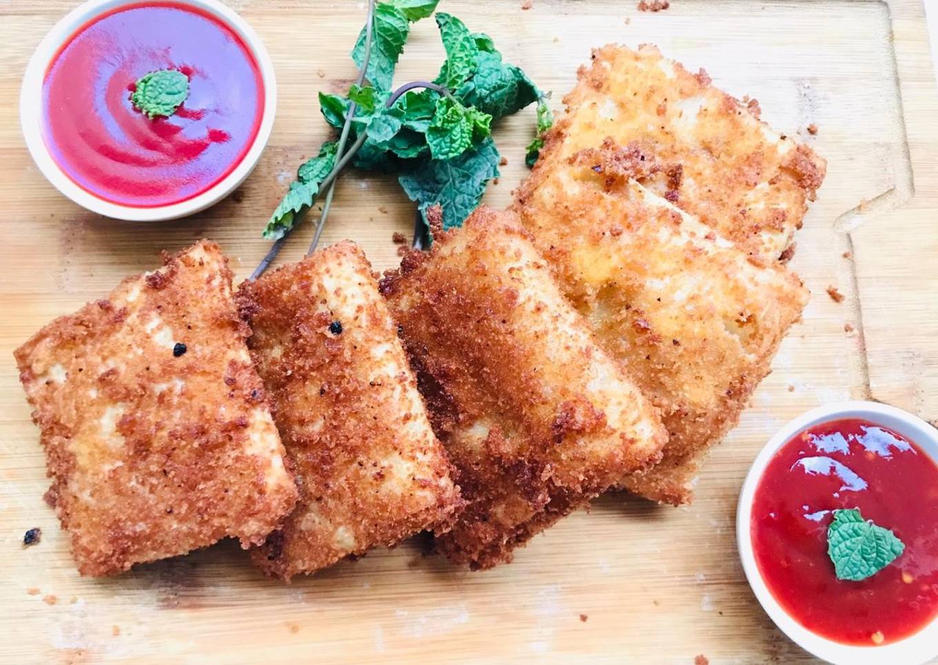 Chicken cheese box patties