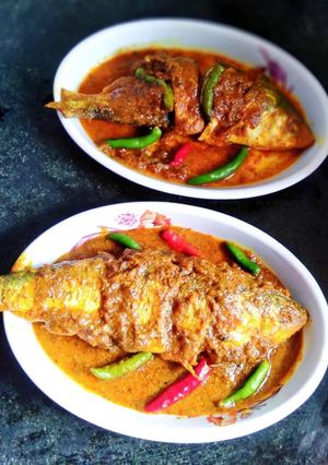 কাসুন্দি ইলিশ (kasundi illish recipe in Bengali) রেসিপির প্রধান ছবি