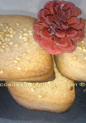 Foto principal de Polvorones de almendra y canela (thermomix)