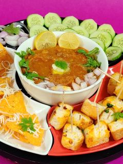 पाव भाजी फॉण्ड्यू (Pav Bhaji Fondue recipe in hindi) रेसिपी मुख्य फोटो