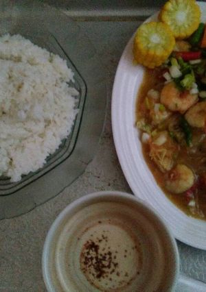 Foto resep Udang asam manis