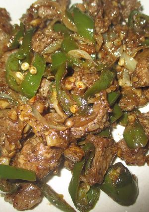 Foto resep Daging sapi lada hitam