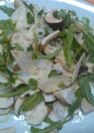 Foto di Insalata di porcini rucola grana😃