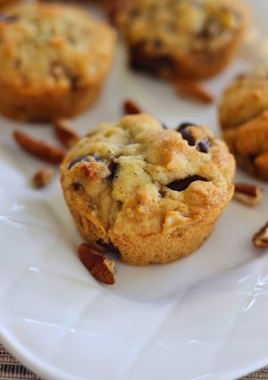 Una foto de Muffins de Banana y Chocolate! 🍌🍫 Fáciles y económicos
