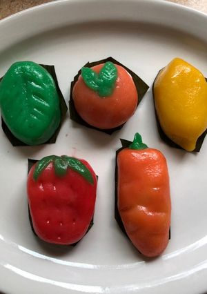 Foto resep Kue ku tanpa cetakan