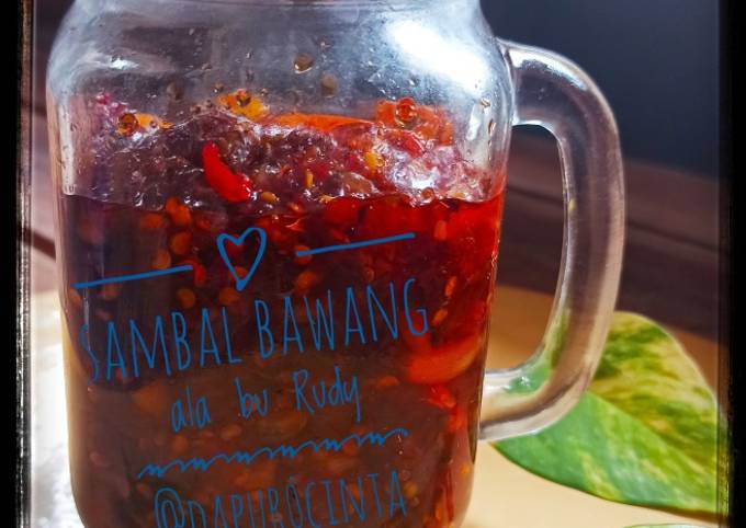 Resep Sambal Bawang Ala Bu Rudy Oleh Rina Cookpad