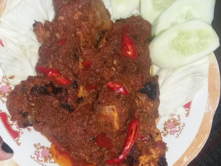 Resep Ayam Panggang Teflon pedas Menu Enak