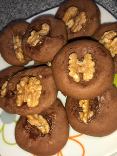 Una foto de Galletas nocilla y nueces