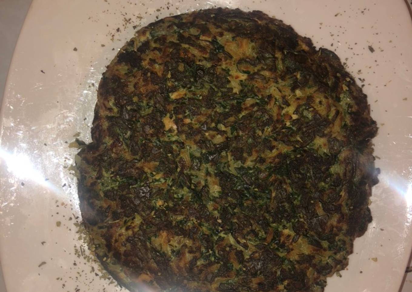 Tortilla de arroz acelga pollo asado