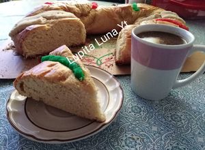 Una foto de Rosca de reyes