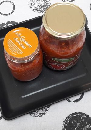 O poză a rețetei Sos de roșii de casă.
