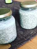 Overnight oatmeal chia seeds puding