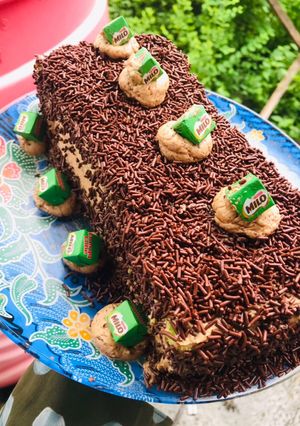 Foto resep Ice Milo Cake