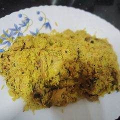 A picture of Instant chicken pulao.