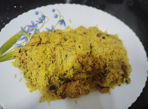 A picture of Instant chicken pulao.